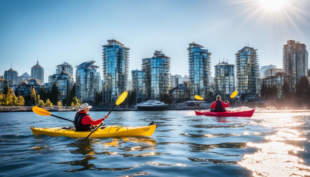 Outdoor activities in Yaletown Outdoor activities in Yaletown