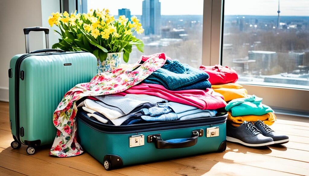 Packing for Toronto in spring Packing for Toronto in spring