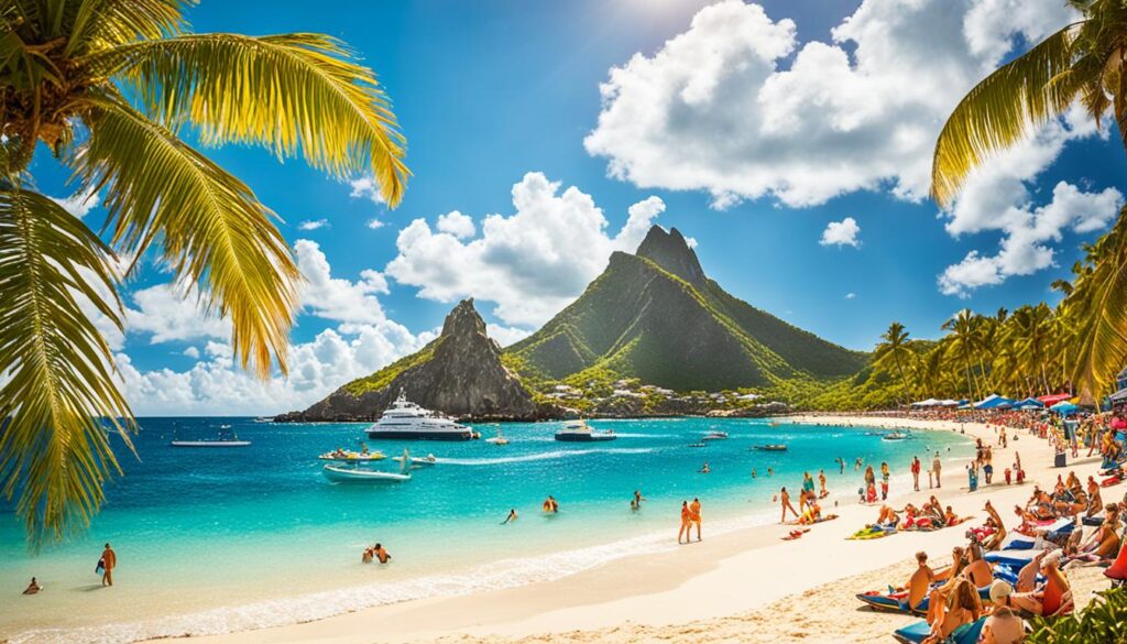 Peak season in the Caribbean Peak season in the Caribbean