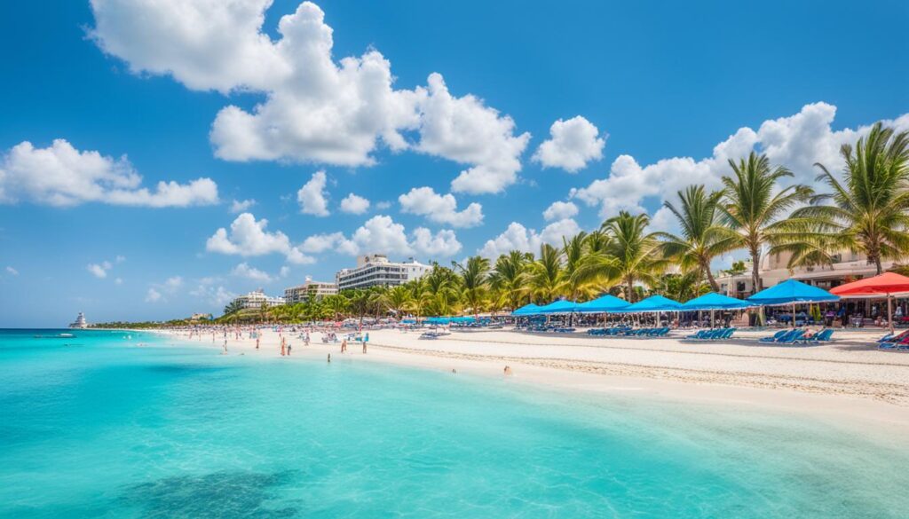 Playa del Carmen beach Playa del Carmen beach