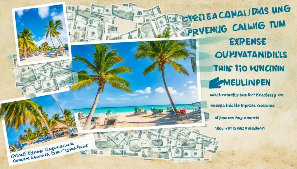 Punta Cana expenses breakdown Punta Cana expenses breakdown