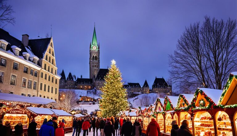 Quebec City Christmas markets