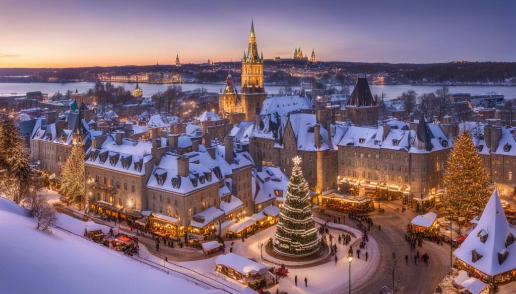 Quebec City winter wonderland Quebec City winter wonderland