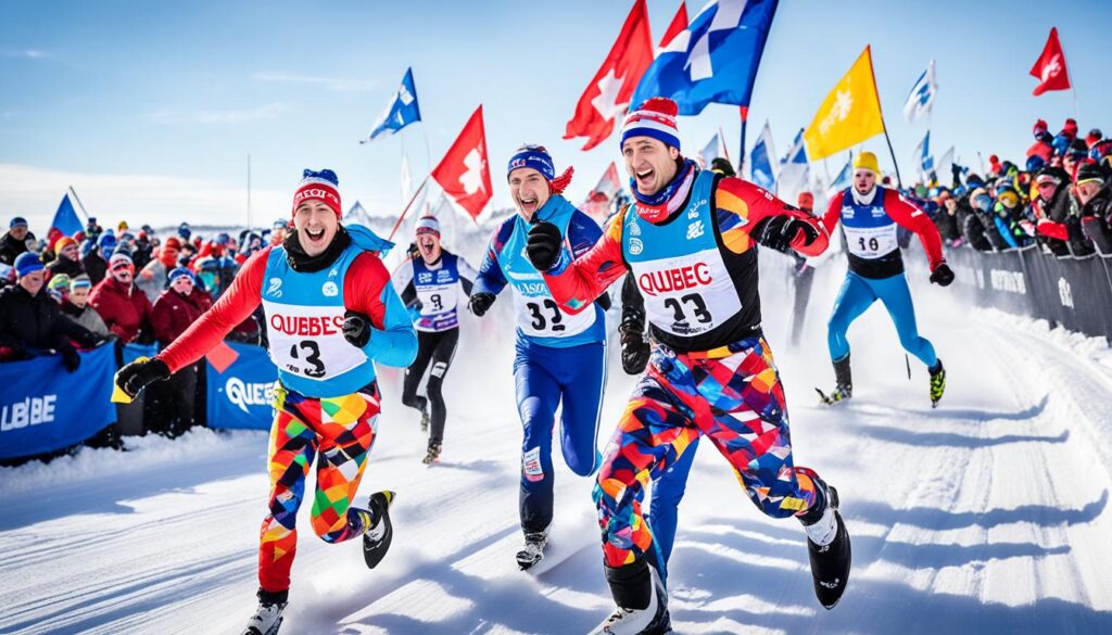 Quebec Winter Carnival Race Quebec Winter Carnival Race