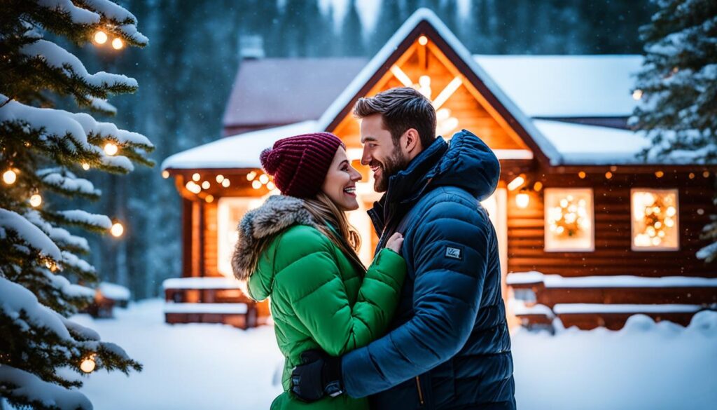 Romantic winter getaway Romantic winter getaway