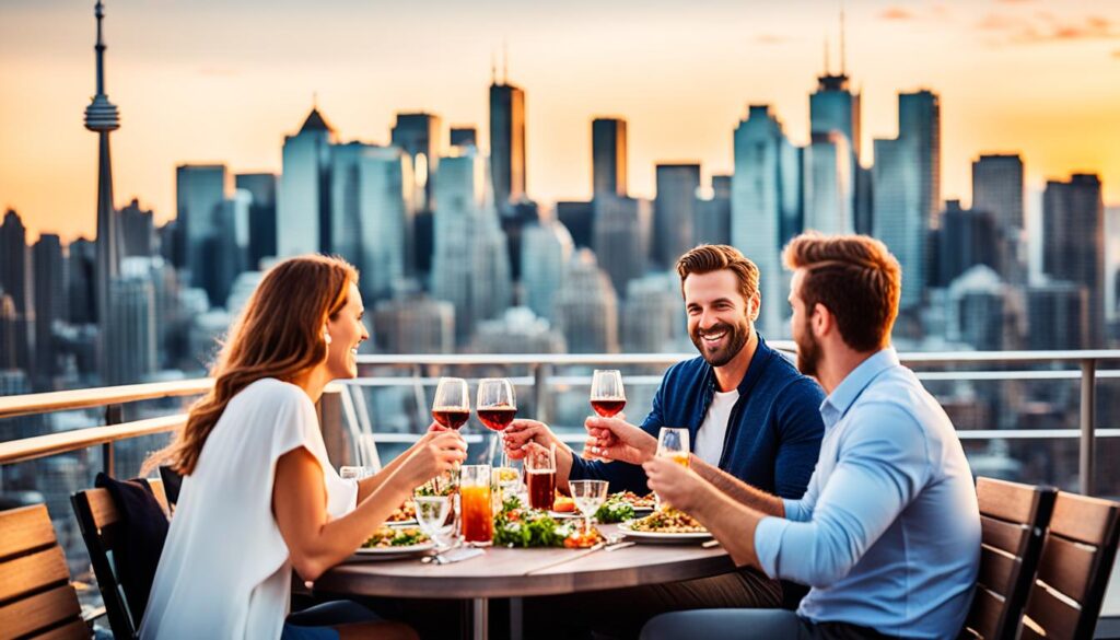 Rooftop Dining in Toronto Rooftop Dining in Toronto