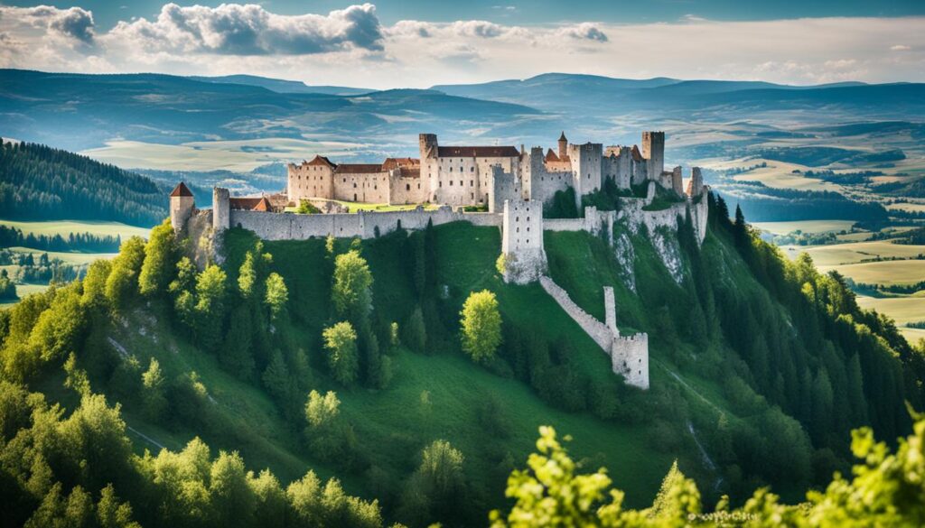 Ruins of Spis Castle - UNESCO World Heritage Slovakia Ruins of Spis Castle - UNESCO World Heritage Slovakia