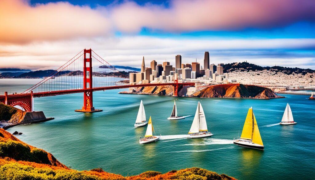 San Francisco waterfront view San Francisco waterfront view
