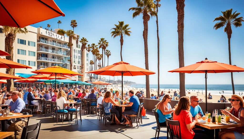 Santa Monica Beach restaurants image Santa Monica Beach restaurants image