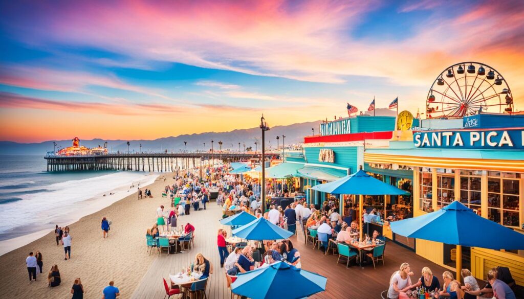 Santa Monica Pier dining options Santa Monica Pier dining options