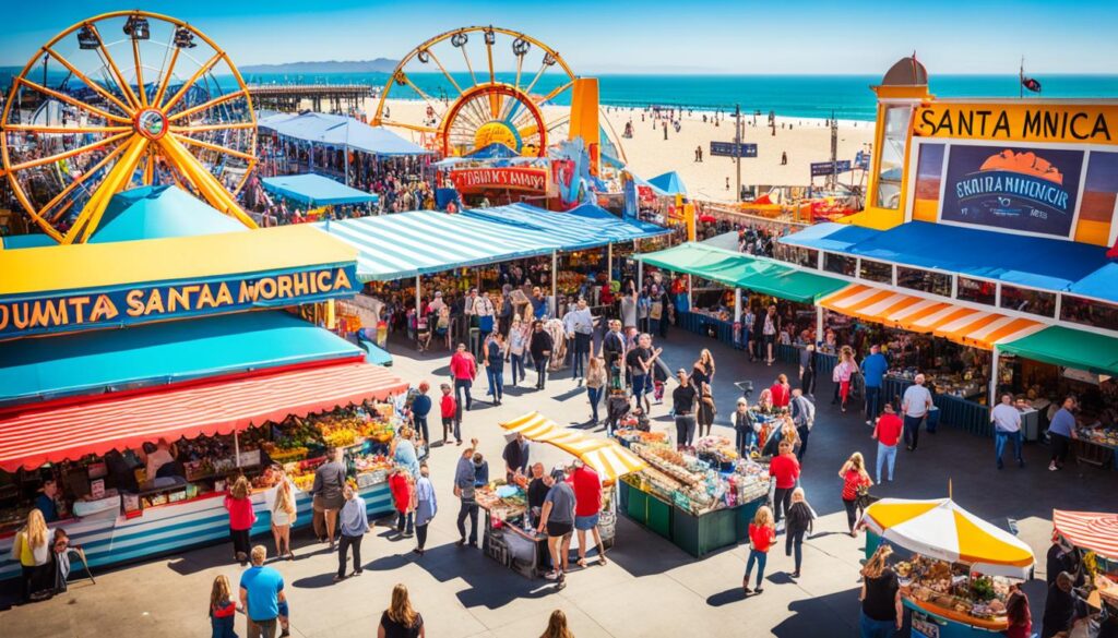 Santa Monica Pier food Santa Monica Pier food