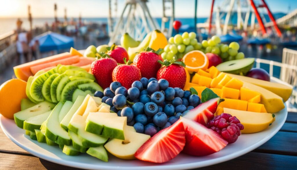 Santa Monica Pier food policy image Santa Monica Pier food policy image
