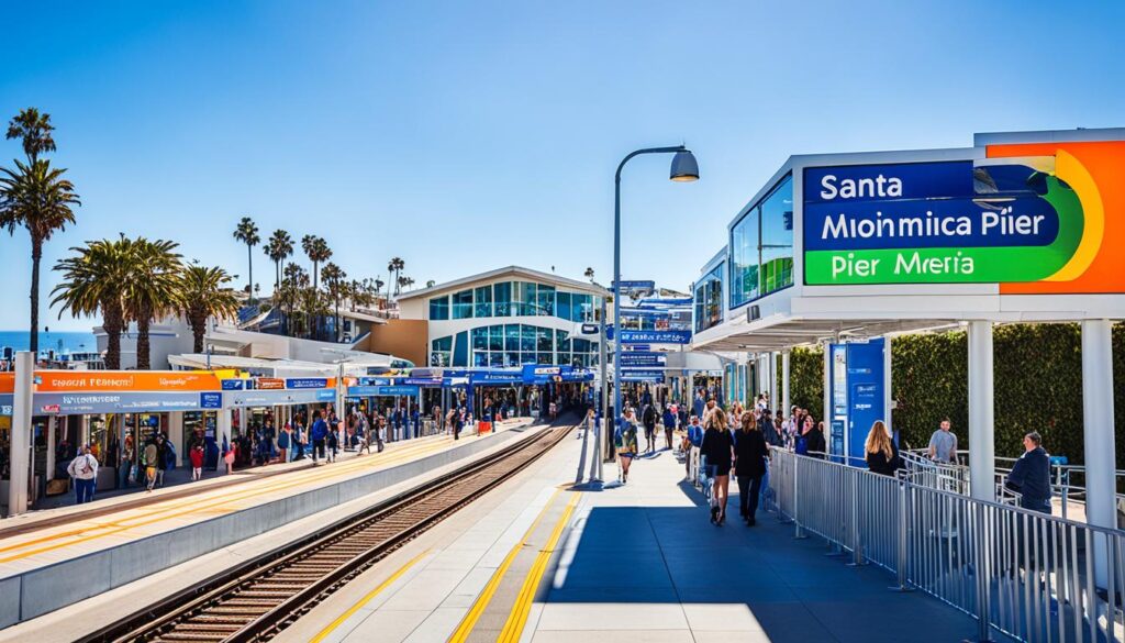 Santa Monica Pier metro access Santa Monica Pier metro access