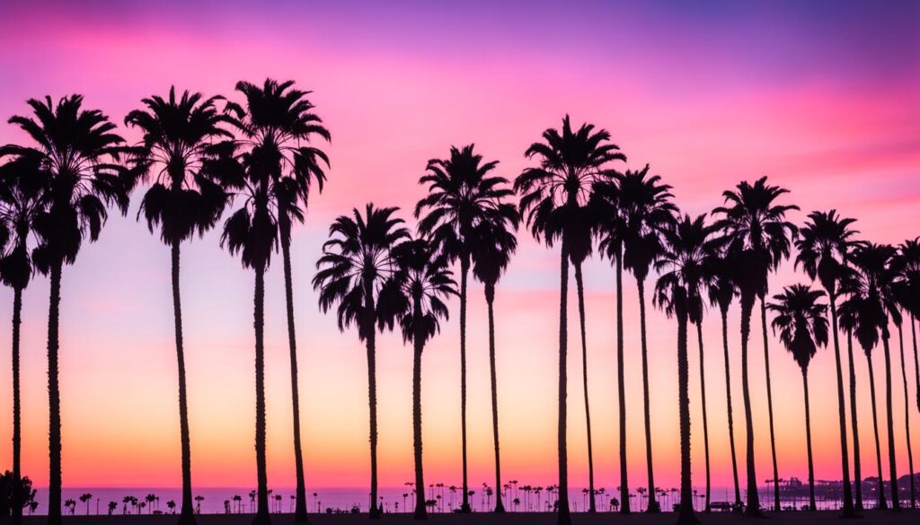 Santa Monica Sunset at Palisades Park Santa Monica Sunset at Palisades Park