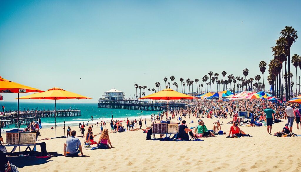 Santa Monica and Venice Beach Santa Monica and Venice Beach