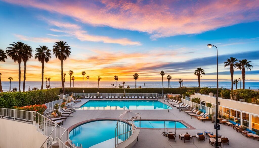 Santa Monica oceanfront lodging Santa Monica oceanfront lodging