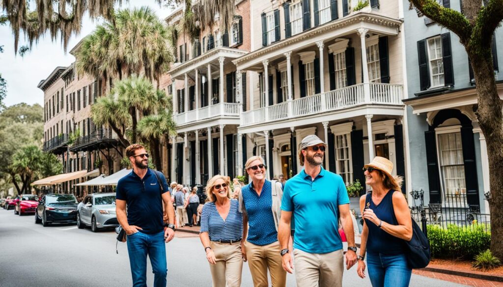 Savannah walking tour Savannah walking tour