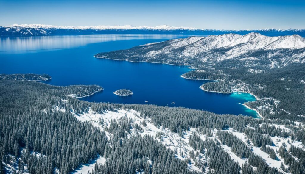 Scenic spots in Lake Tahoe Scenic spots in Lake Tahoe