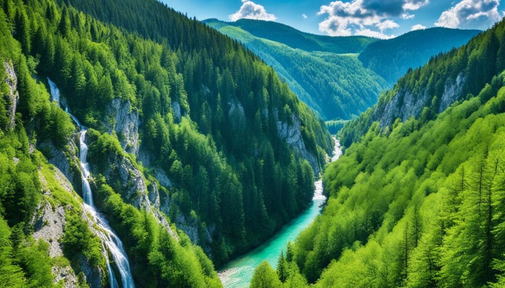 Scenic trails of Slovak Paradise National Park Scenic trails of Slovak Paradise National Park