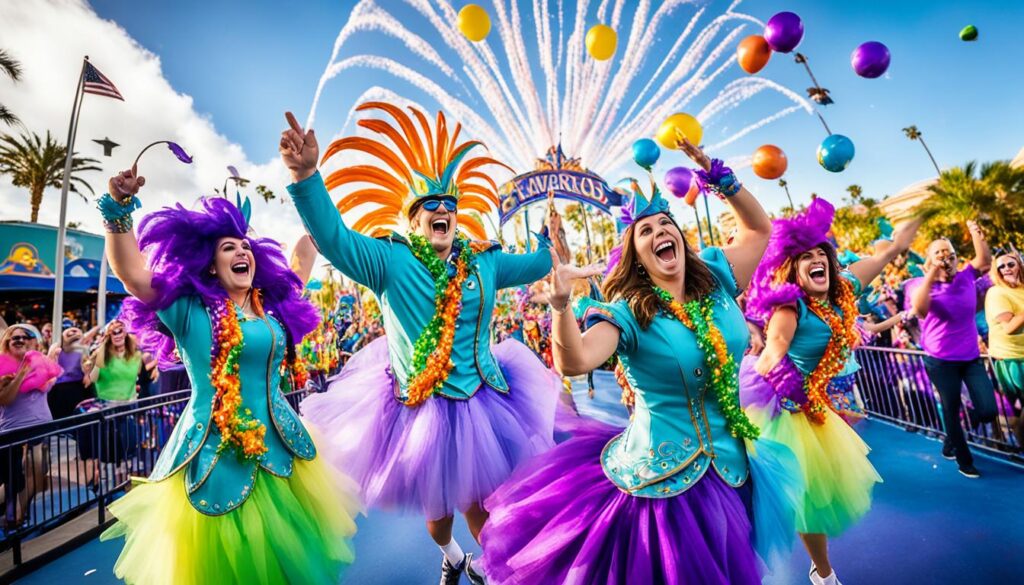 SeaWorld Mardi Gras event SeaWorld Mardi Gras event