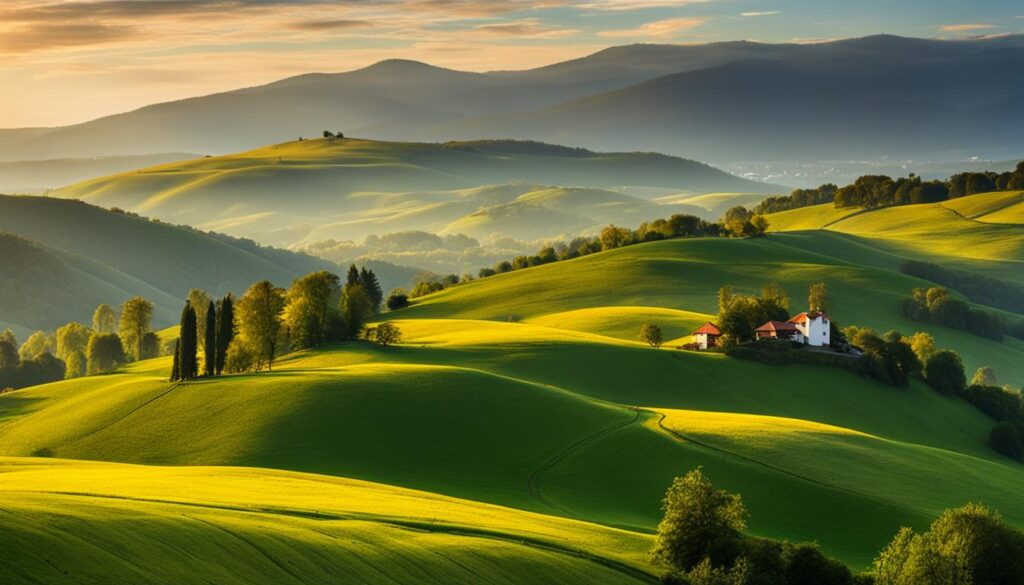 Serene landscapes of Fruska Gora Serene landscapes of Fruska Gora