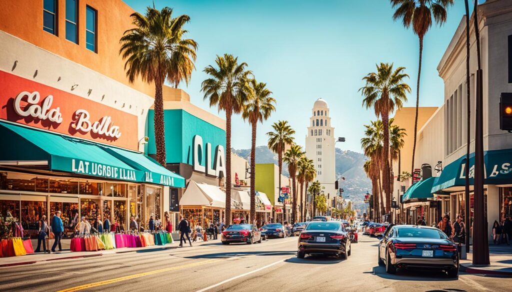 Shopping in LA Shopping in LA