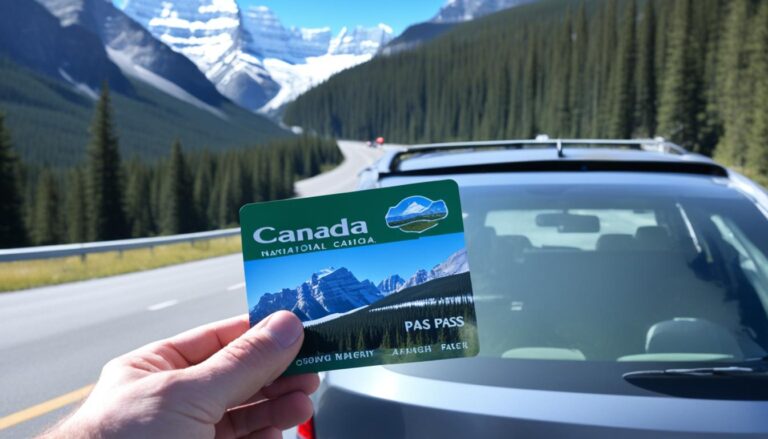 Should visitors print their Banff National Park pass before arriving?