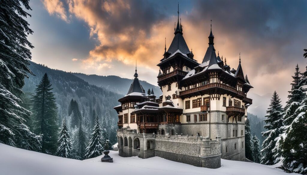 Sinaia mountain retreat with Peles Castle Sinaia mountain retreat with Peles Castle