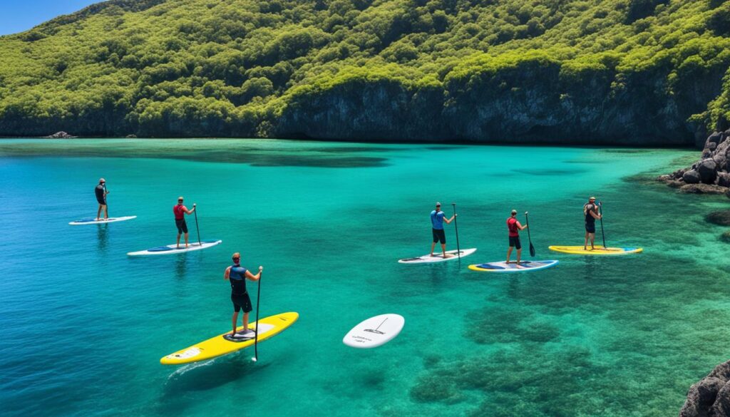 Stand-up paddleboarding rentals in Bridgetown Stand-up paddleboarding rentals in Bridgetown