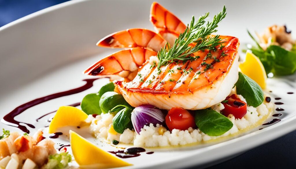 Stavanger's signature seafood dish Stavanger's signature seafood dish