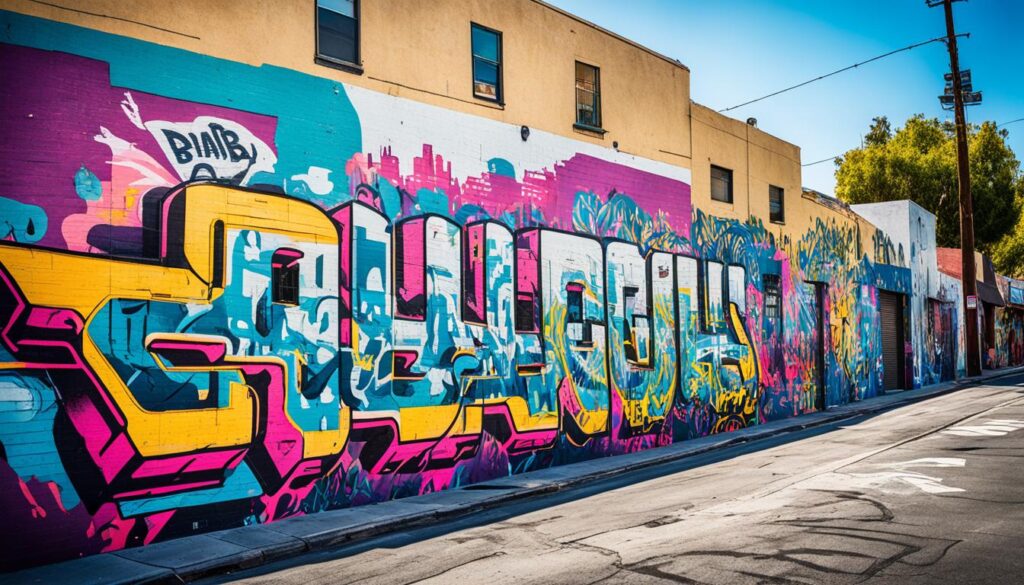 Street art in Los Angeles Street art in Los Angeles