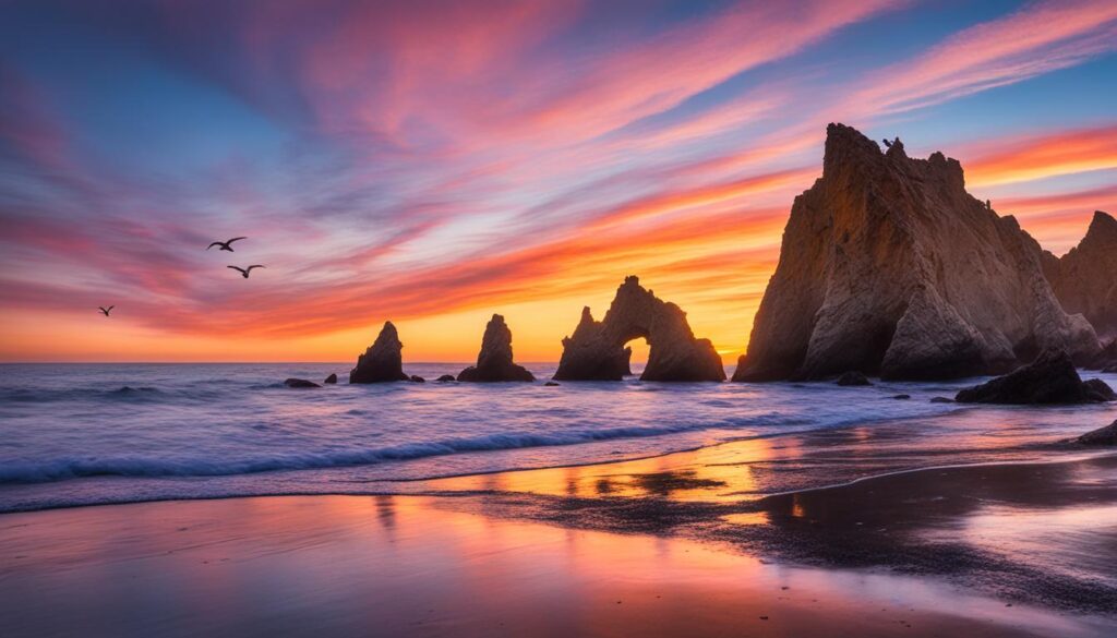Sunset at El Matador Sunset at El Matador