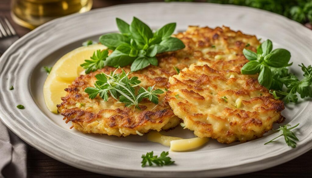 Swiss rösti potato pancakes Swiss rösti potato pancakes
