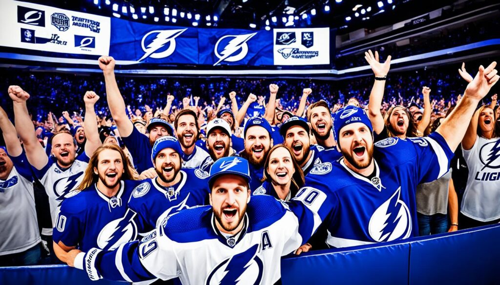 Tampa Bay Lightning fan gathering Tampa Bay Lightning fan gathering