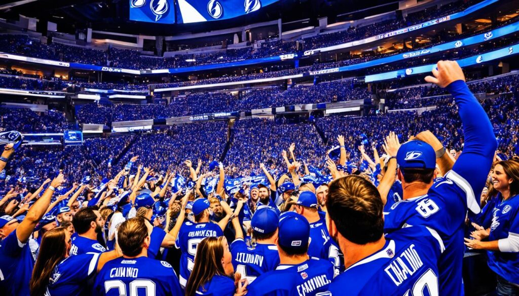Tampa Bay Lightning pre-game festivities Tampa Bay Lightning pre-game festivities