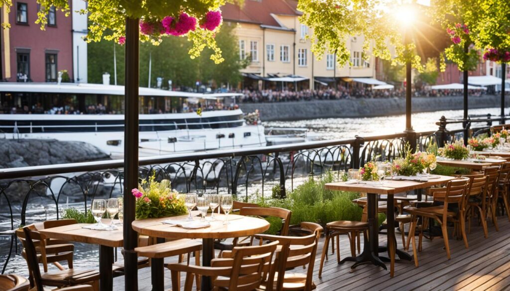 Terrace Dining in Turku Terrace Dining in Turku