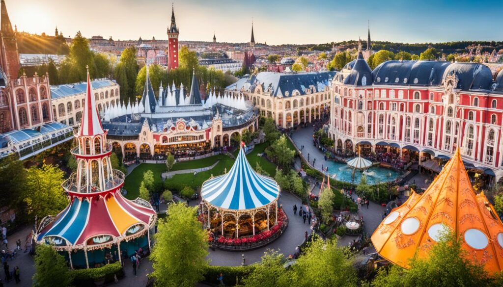 Tivoli Gardens Copenhagen attractions Tivoli Gardens Copenhagen attractions