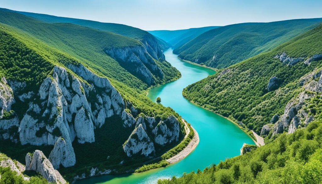 Top tourist spots in Serbia Uvac Canyon Top tourist spots in Serbia Uvac Canyon