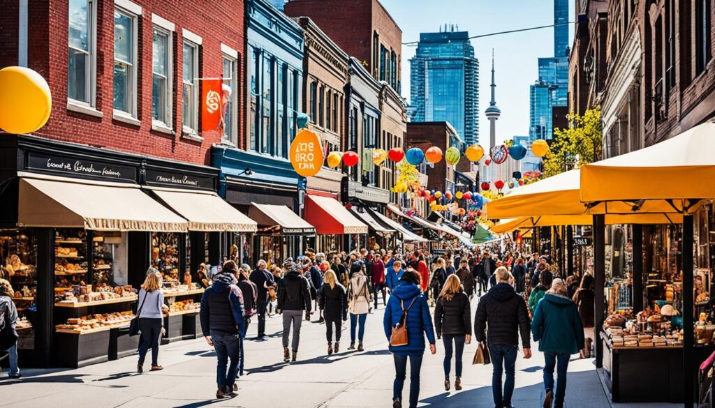 Toronto shopping and food Toronto shopping and food