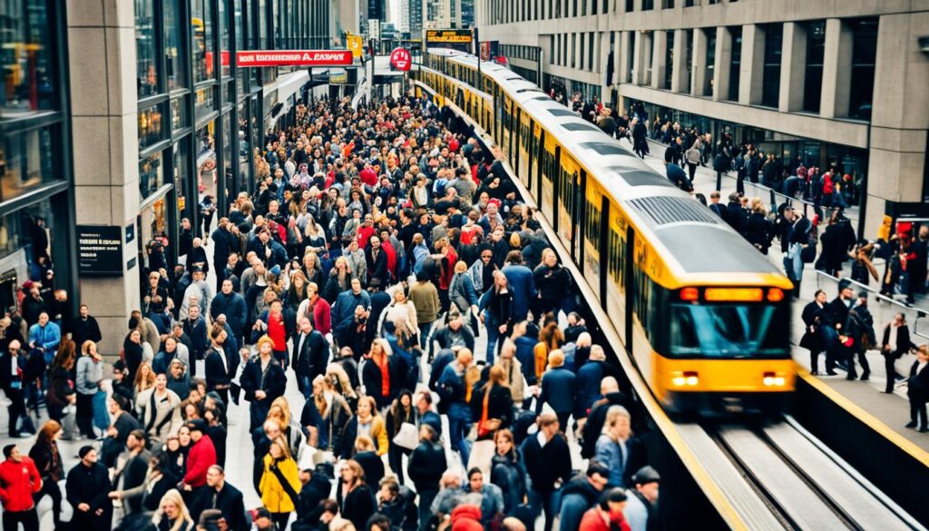 Toronto subway and buses Toronto subway and buses