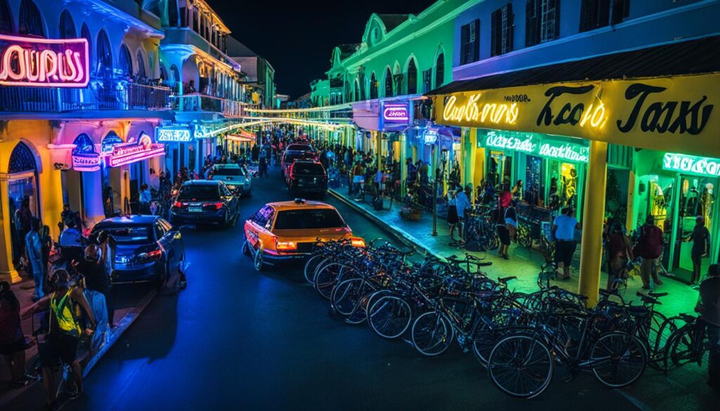 Transportation options for getting around at night in Nassau, Paradise Island Transportation options for getting around at night in Nassau, Paradise Island