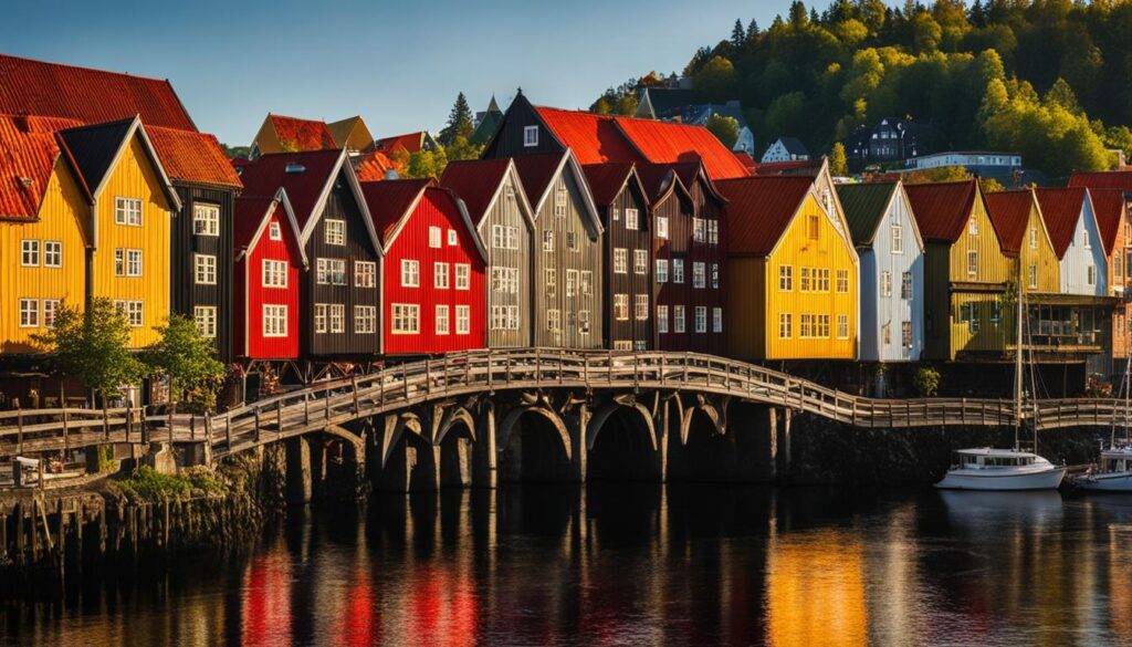 Trondheim Old Town Bridge Trondheim Old Town Bridge