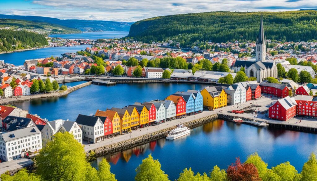 Trondheim old town Trondheim old town
