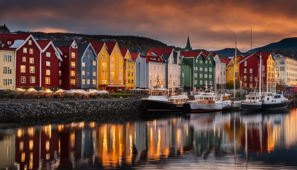 Trondheim riverside Trondheim riverside
