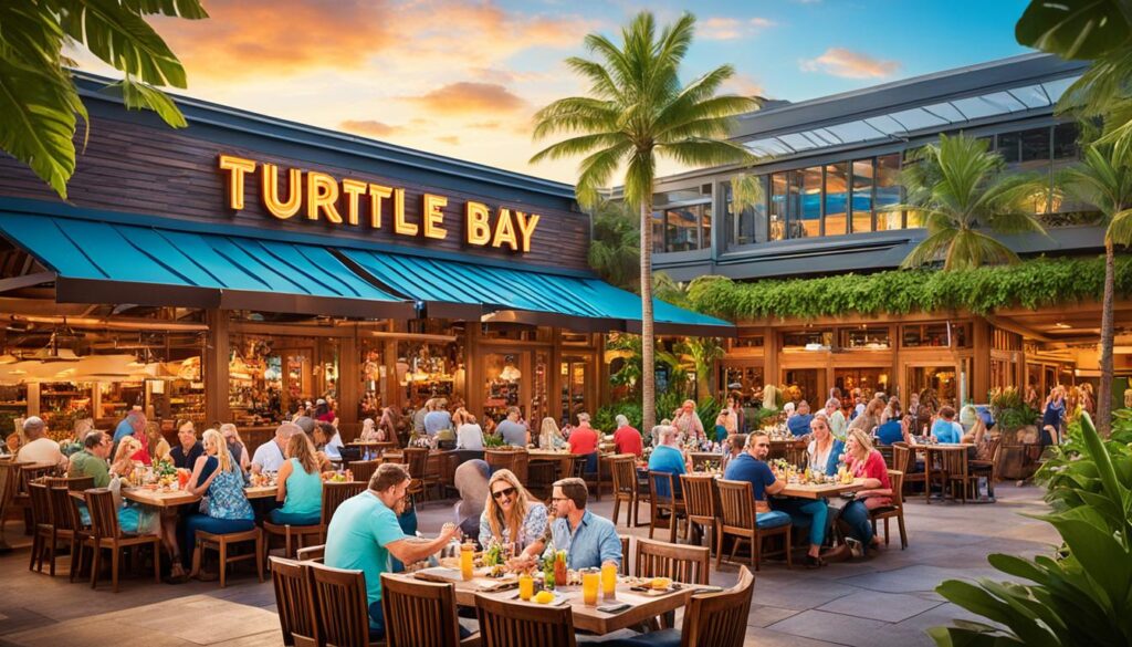 Turtle Bay Dining and Shopping Turtle Bay Dining and Shopping