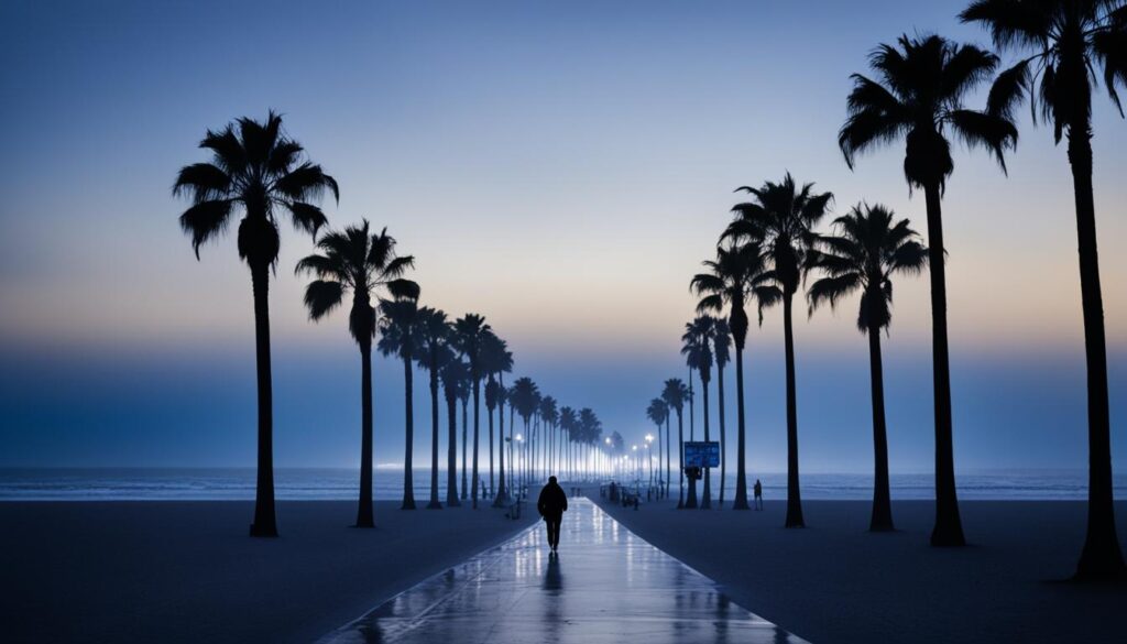 Venice Beach evening strolls Venice Beach evening strolls
