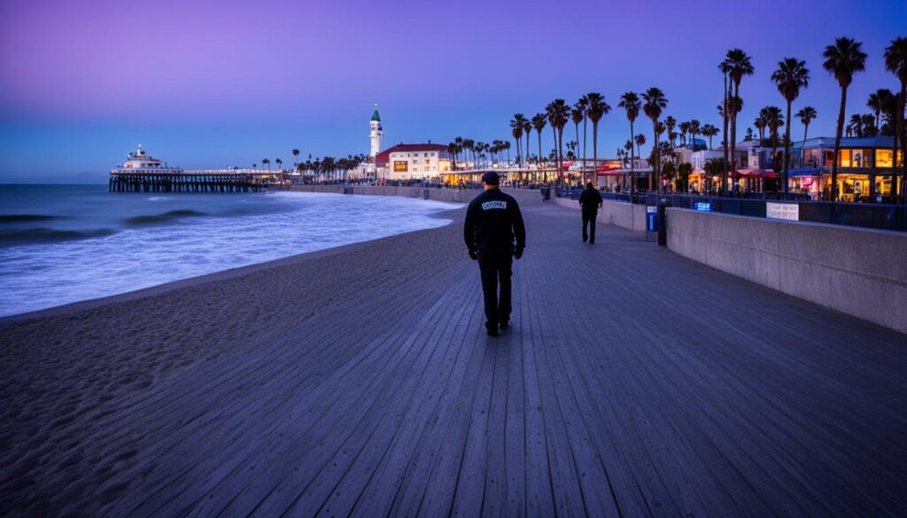 Venice Beach nighttime security measures Venice Beach nighttime security measures
