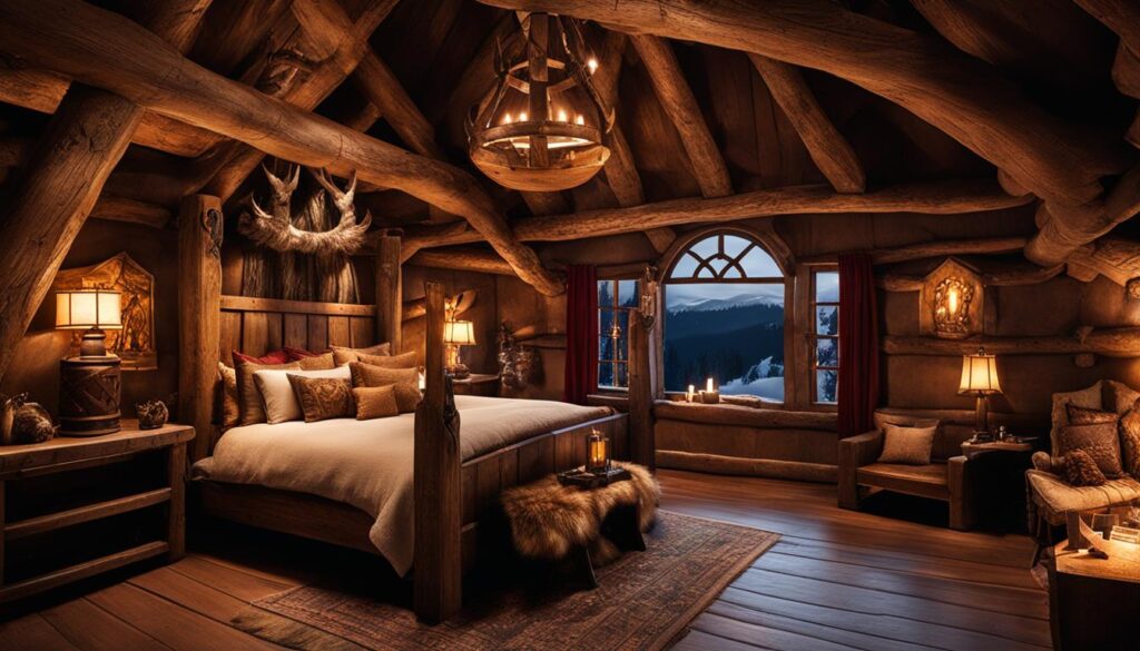 Viking-themed room Viking-themed room
