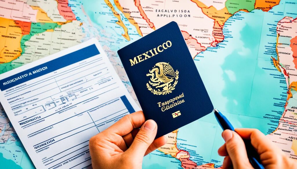 Visa application for Mexico Visa application for Mexico