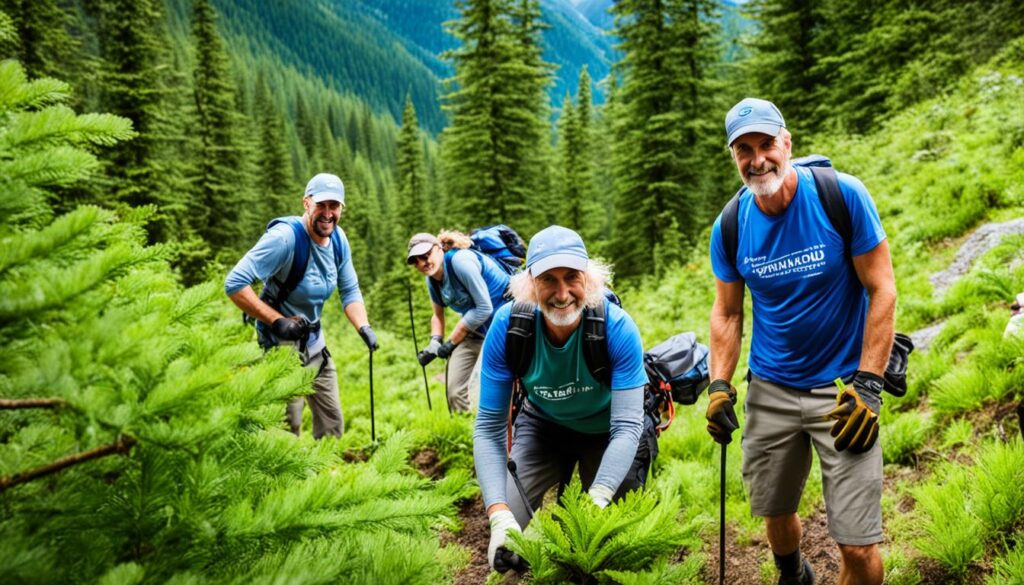 Volunteer work in Banff National Park Volunteer work in Banff National Park